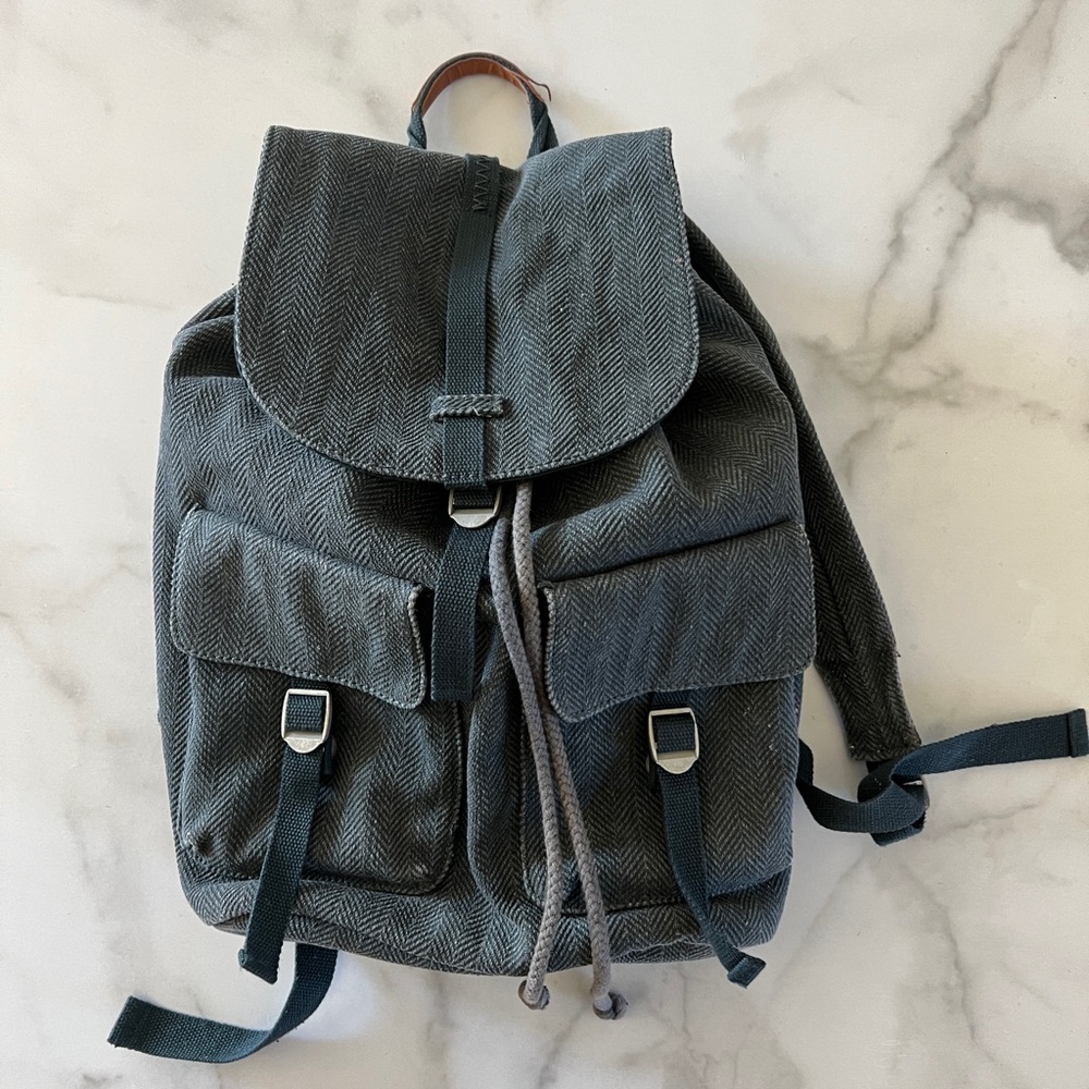 Universal Thread Unisex Navy Blue Drawstring Back… - image 3